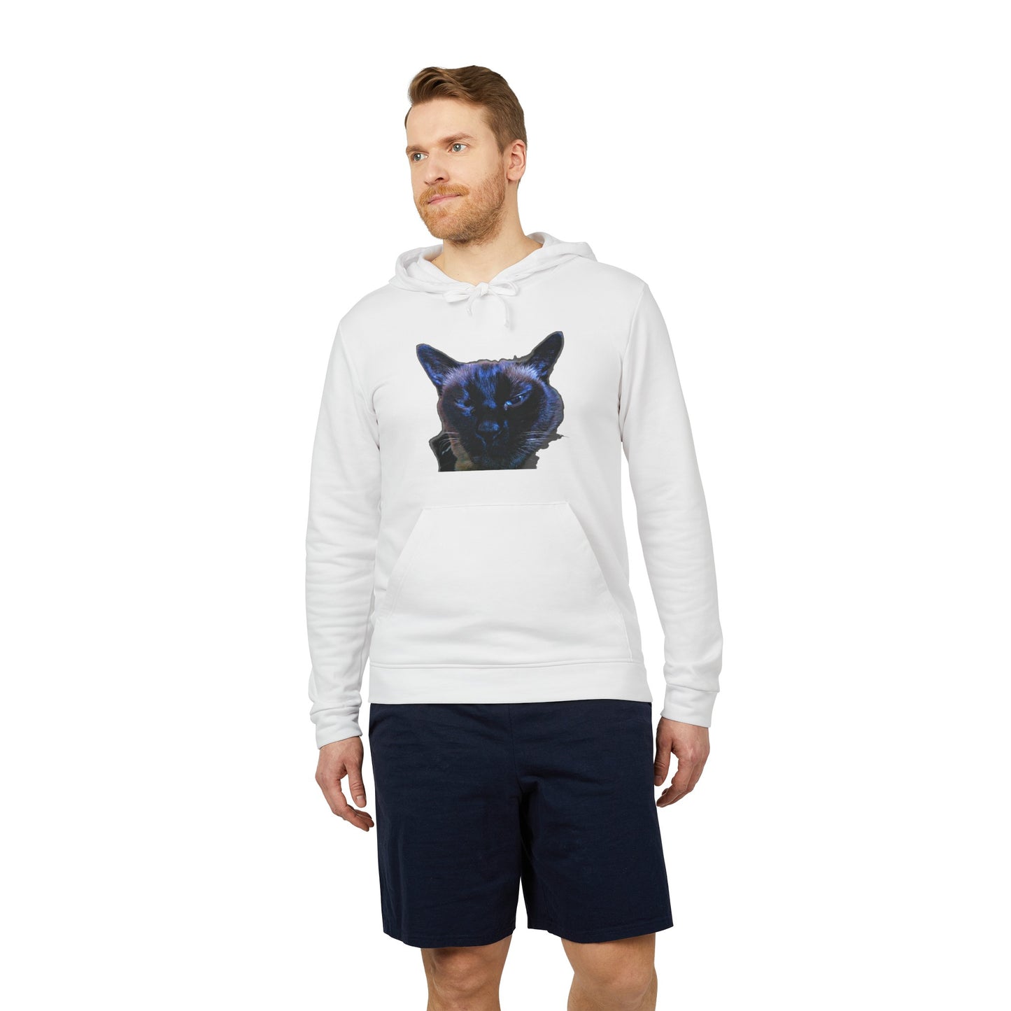 adidas® Originals Mean Cat Unisex Fleece Hoodie