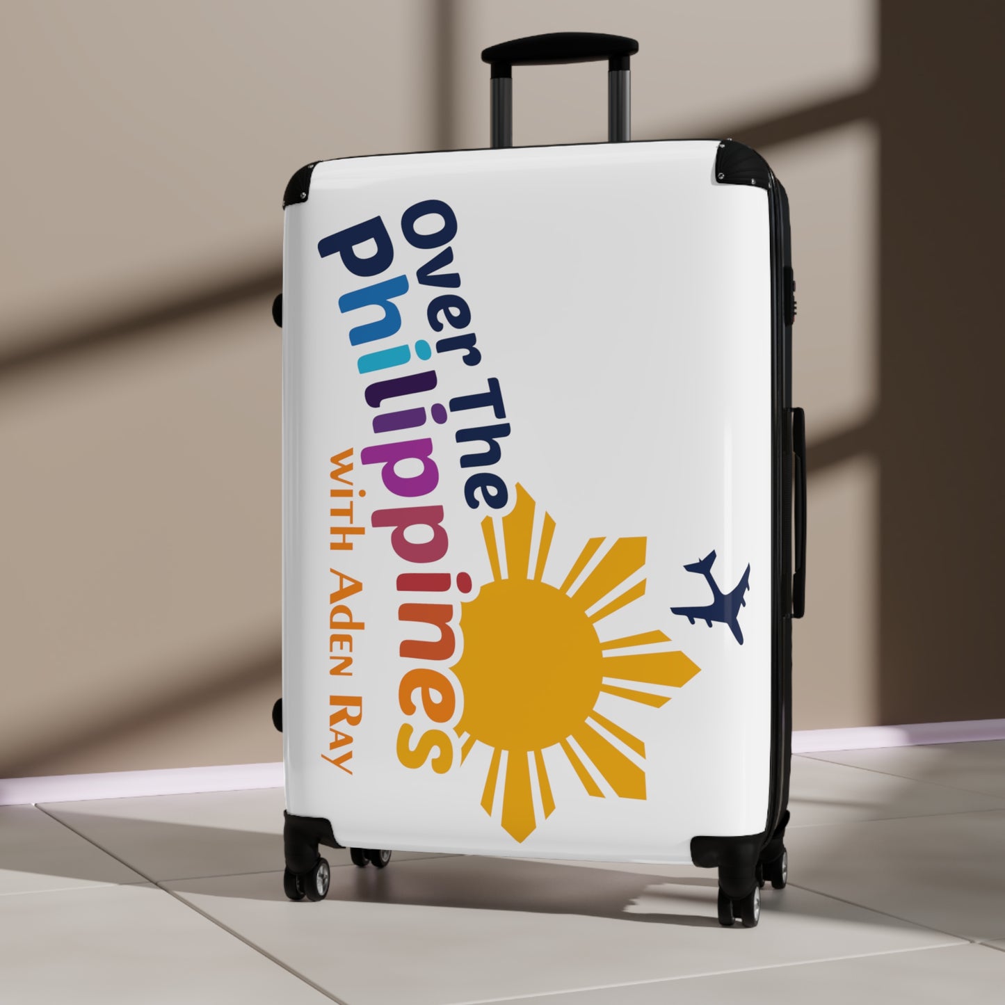 Over The Philippines with Aden Ray Suitcase
