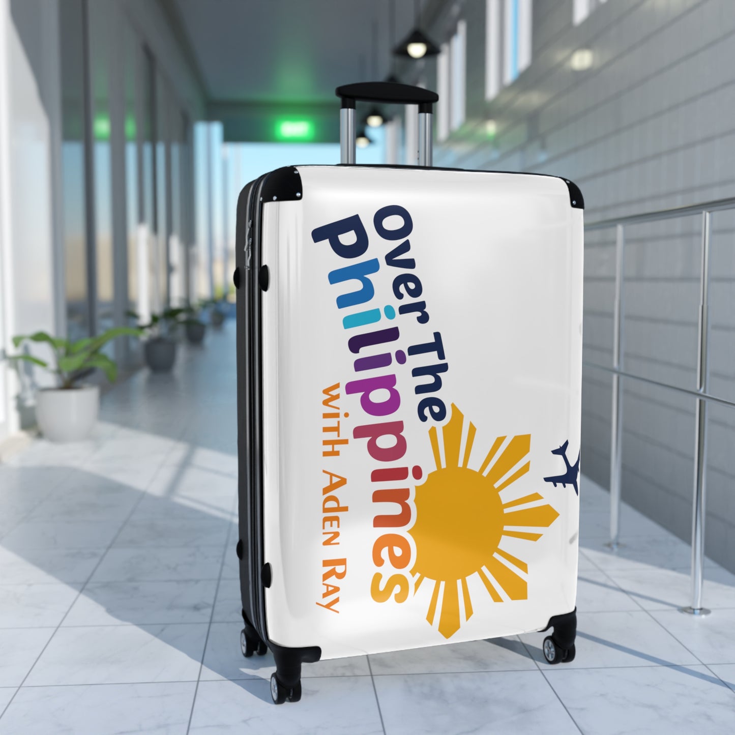 Over The Philippines with Aden Ray Suitcase