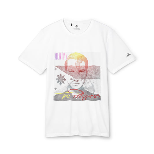 The Philippines adidas® Unisex Sport T-shirt by Aden Ray