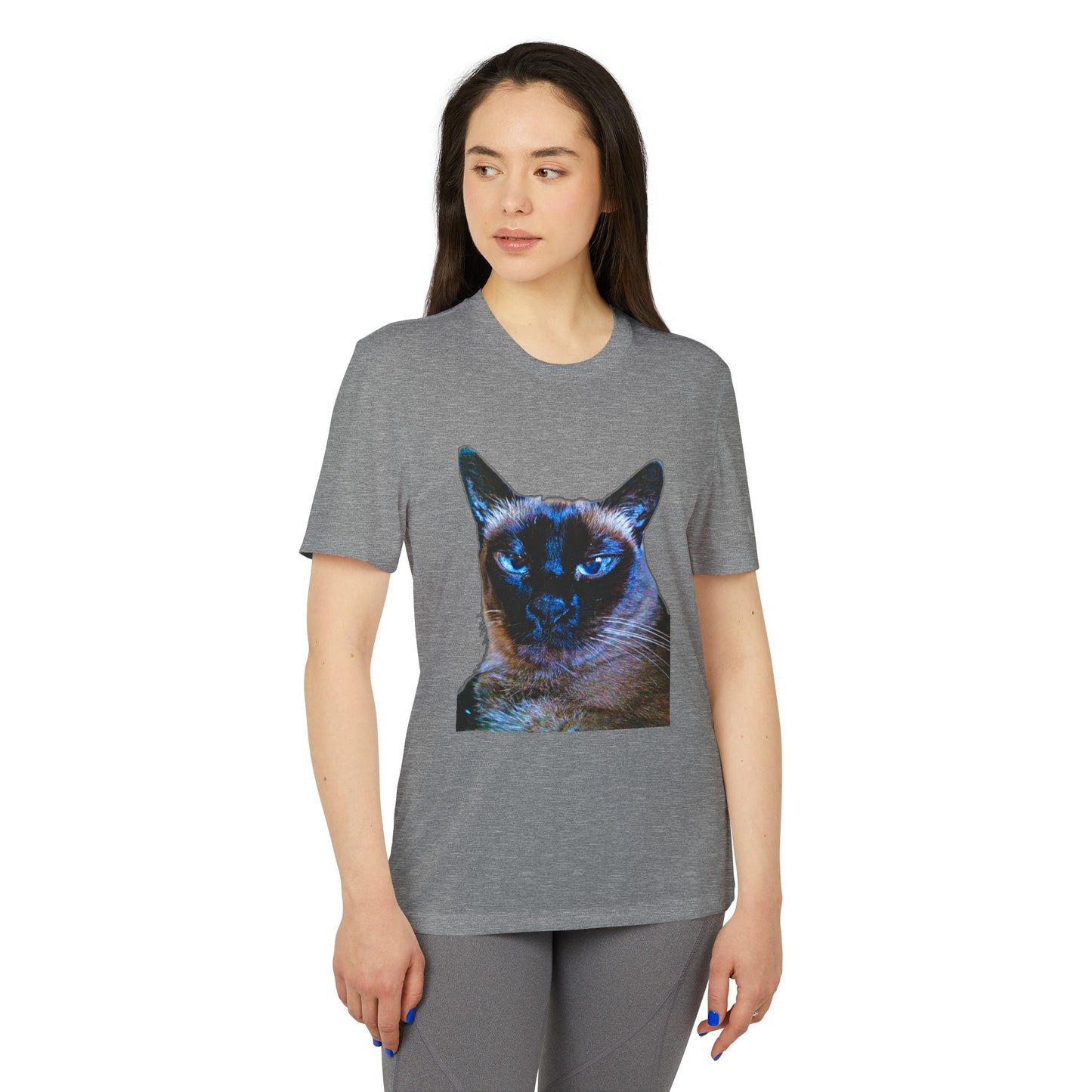 adidas® Originals x Aden Ray - Mean & Angry Cat Unisex Exclusive Sport T-shirt (Limited Edition)