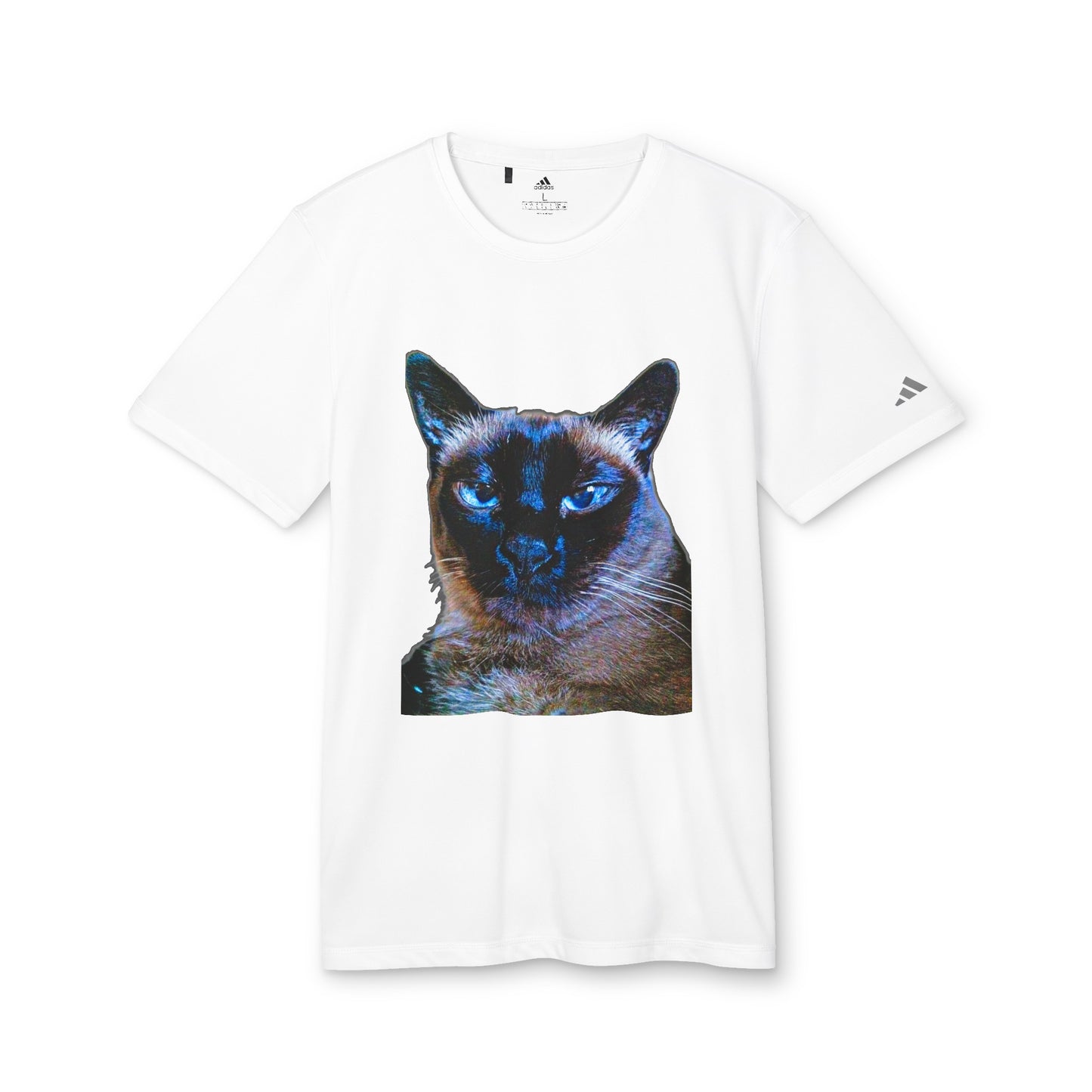 adidas® Originals x Aden Ray - Mean & Angry Cat Unisex Exclusive Sport T-shirt (Limited Edition)