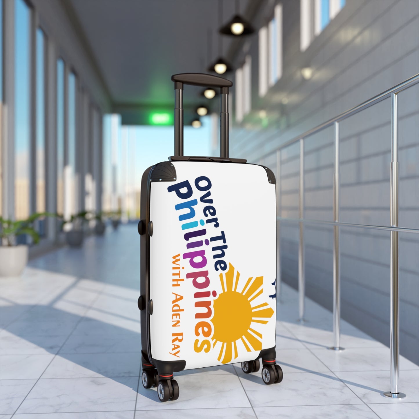 Over The Philippines with Aden Ray Suitcase