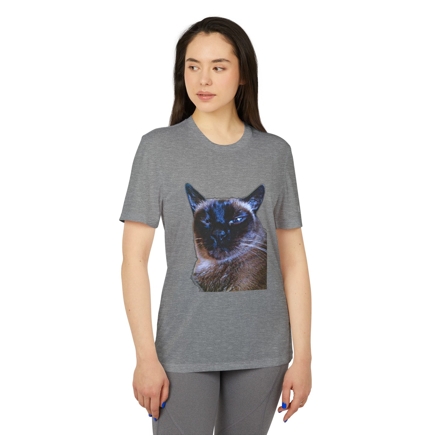 adidas® Originals x Aden Ray - Mean & Angry Siamese Copy Cat Unisex Exclusive Sport T-shirt (Limited Edition)