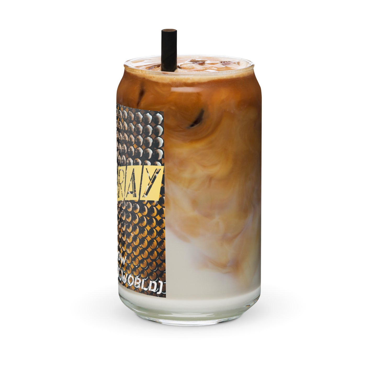 Aden Ray Right Now (Step Into My World) Can-shaped glass