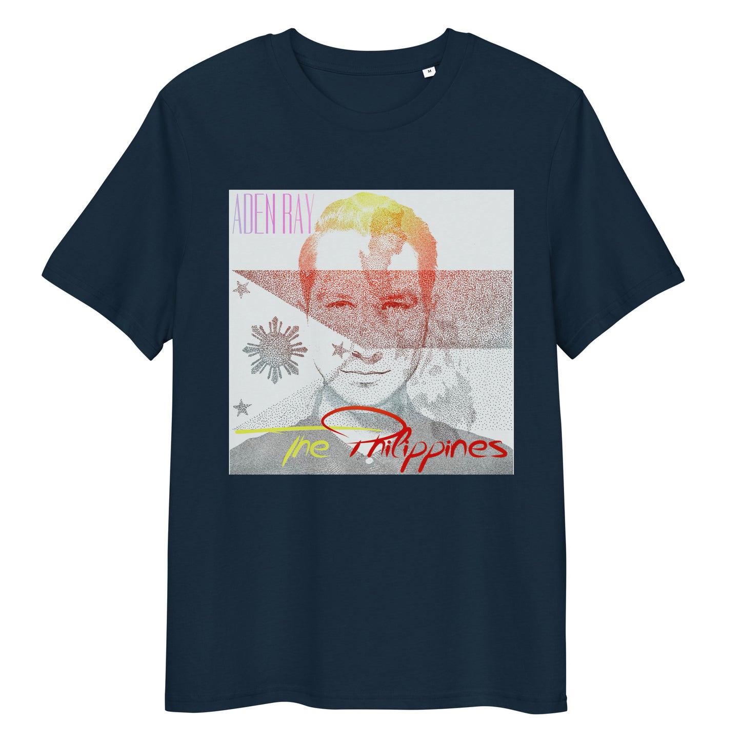 The Philippines Unisex organic cotton t-shirt by Aden Ray