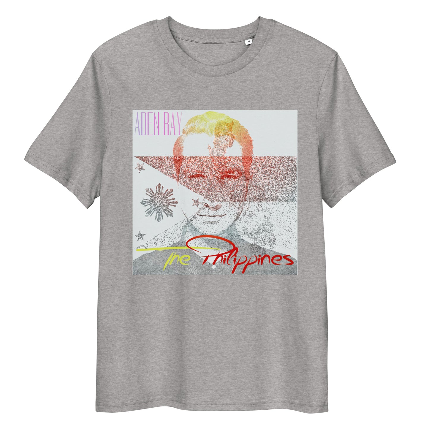 The Philippines Unisex organic cotton t-shirt by Aden Ray
