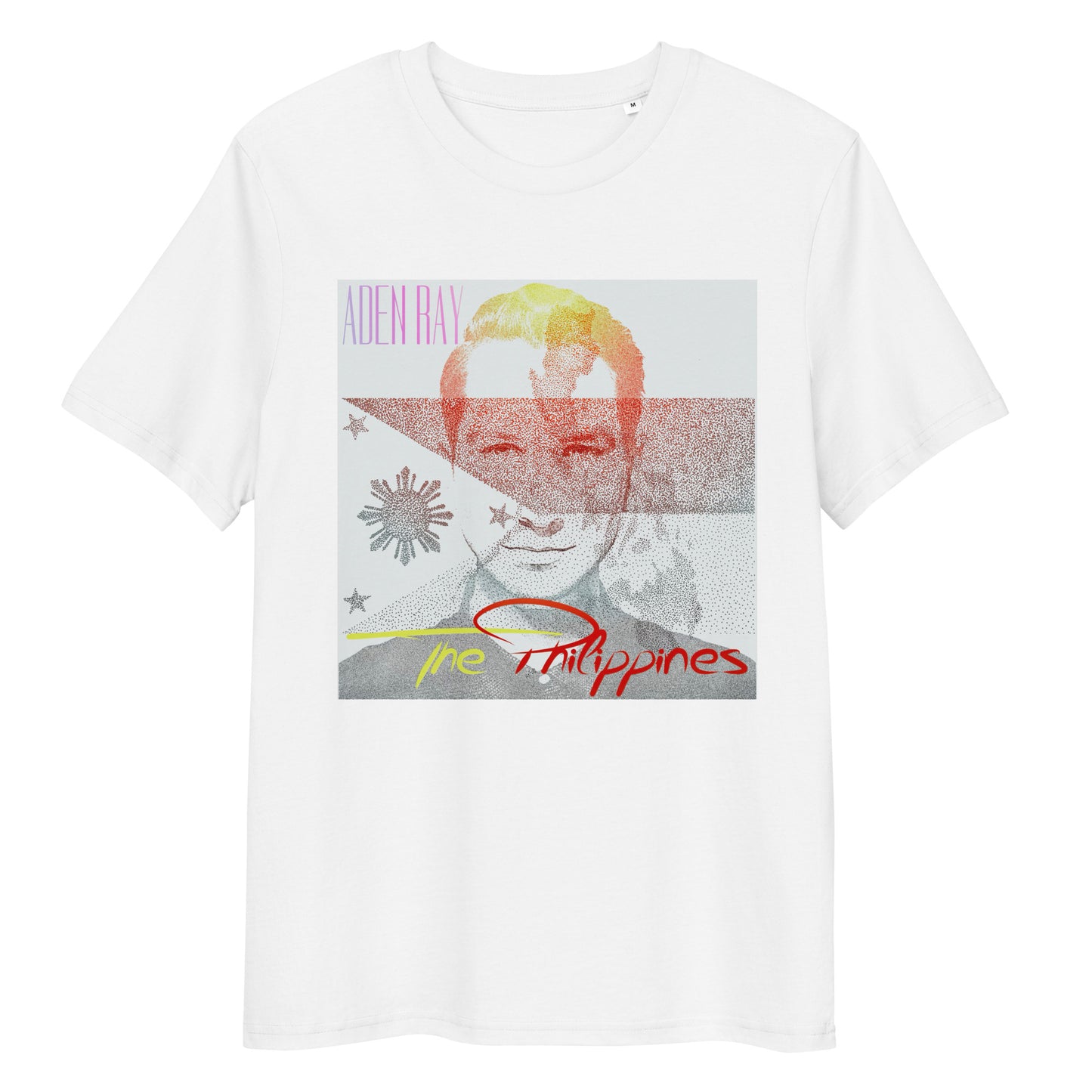The Philippines Unisex organic cotton t-shirt by Aden Ray